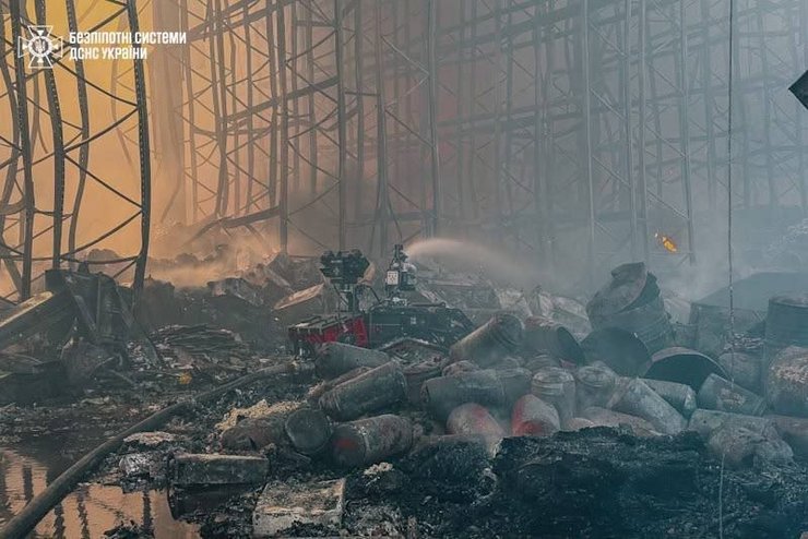 Наслідки обстрілу 19 липня