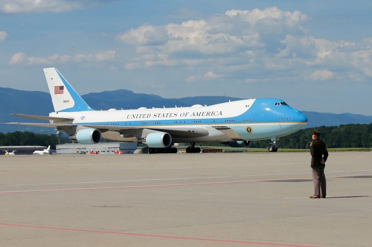 Байден, Женева, літак,