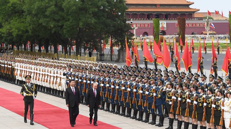 владимир путін, Цзіньпін