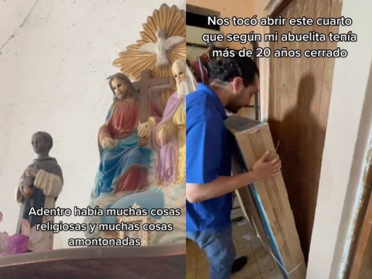 Замкнена кімната, чоловік, замкнені двері, прихована кімната, соцмережі, TikTok,