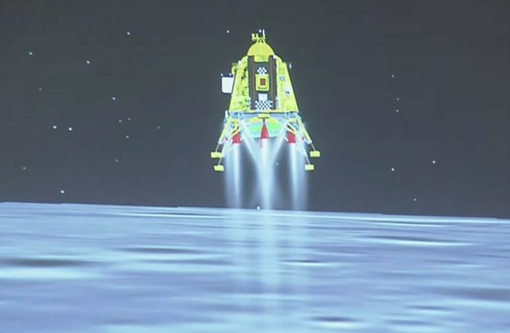 Луна, миссия Чандраян-3, Индия