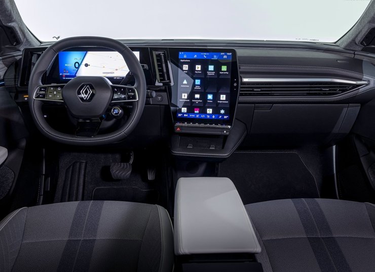 салон Renault Scenic E-Tech, Renault Scenic, Renault Scenic 2024, новий Renault Scenic, електромобіль Renault