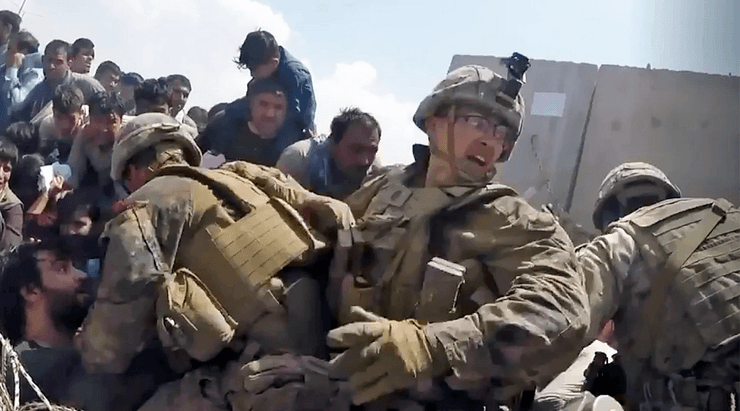 паніка в еропорту Кабула