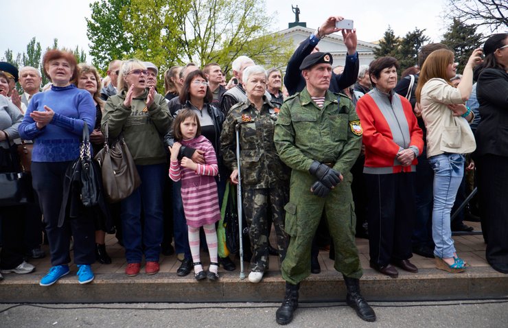 мітинг на Донбасі