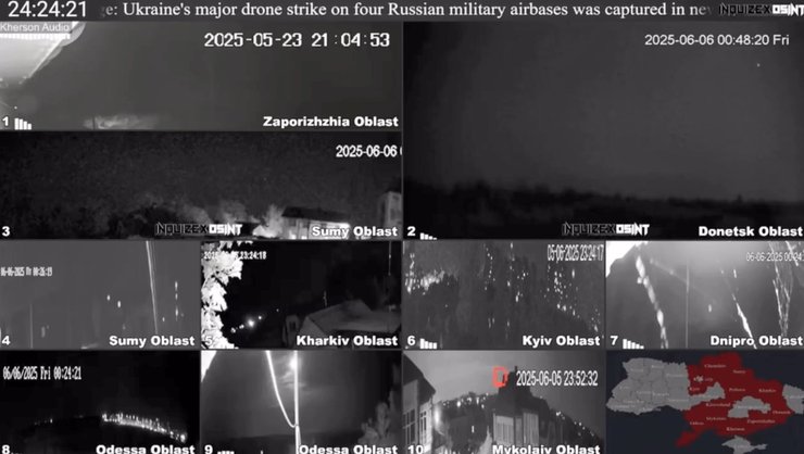 Ночной удар РФ 6 июня и трансляция российских ударов в прямом эфире