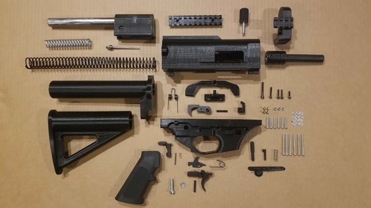 зброю на 3д принтері