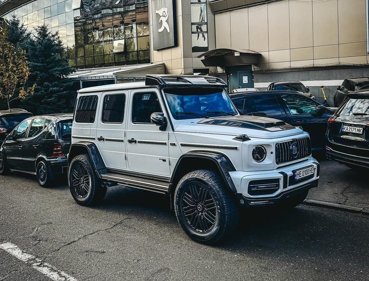 Mercedes Brabus 800, новые суперкары, роскошные авто, самые дорогие авто в Украине