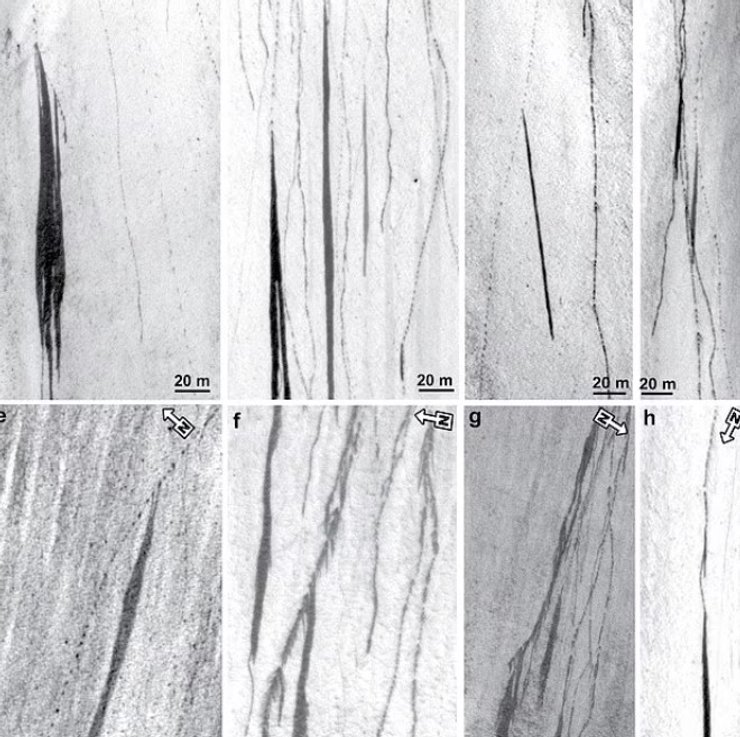 Узоры на Марсе