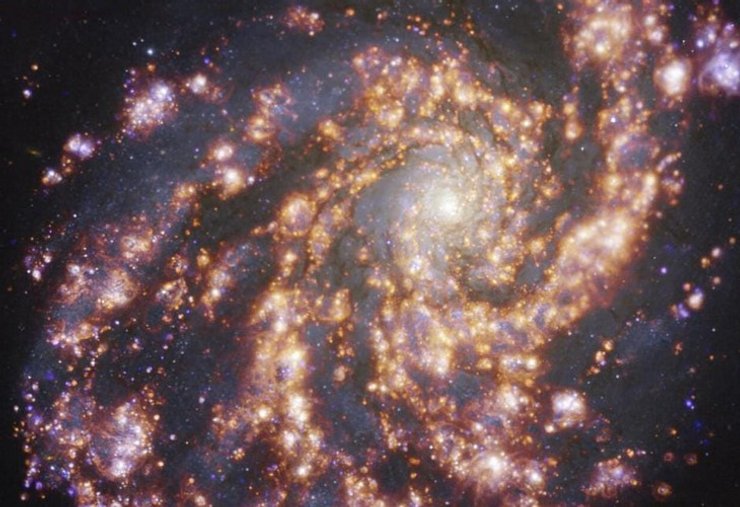 Спіральна галактика NGC 4254