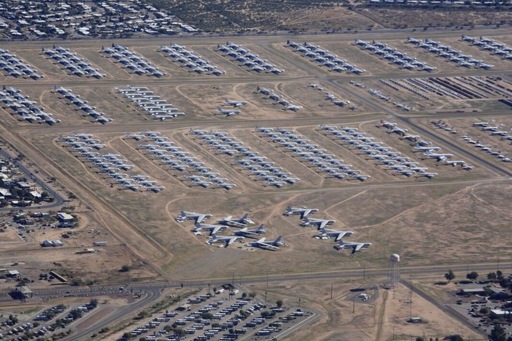 самое большое кладбище самолетов в мире