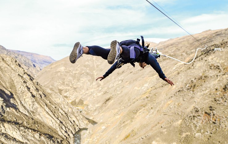 катапульта, тарзанка, экстремальные развлечения, экстрим