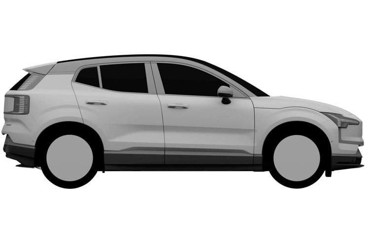 электромобиль volvo ex30, новый Volvo EX30, Volvo EX30, Volvo EX30 2024, кроссовер Volvo, электромобиль Volvo