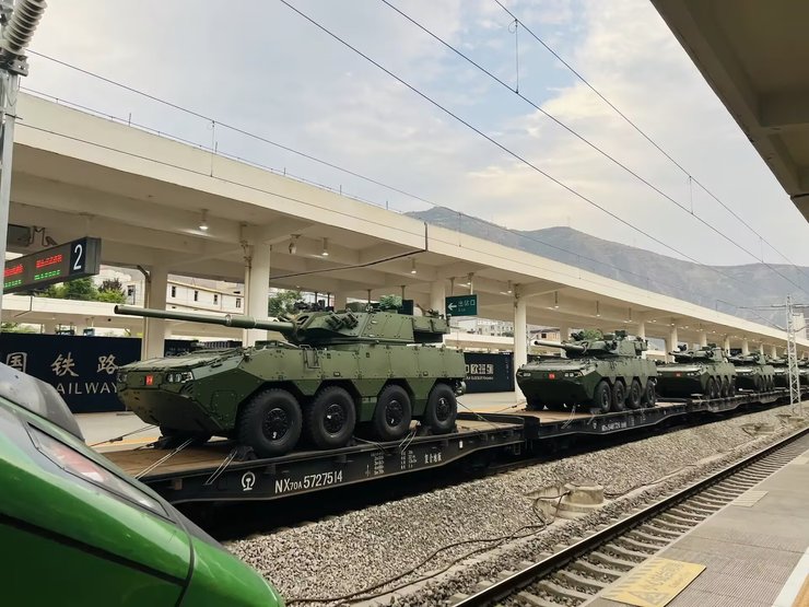 танки ZTL-19 НОАК