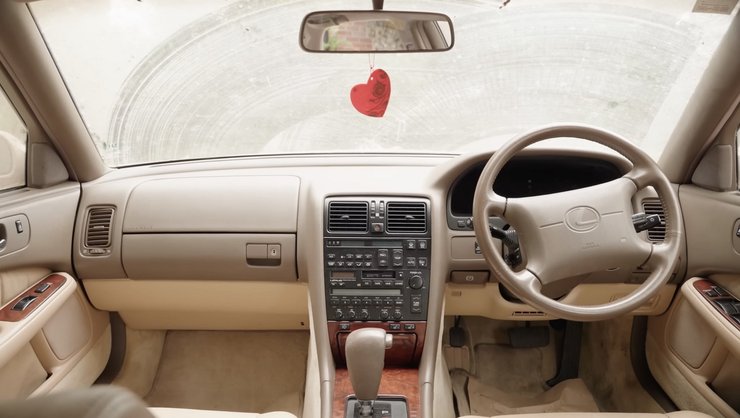 Салон Lexus LS400, Lexus LS 1992, Lexus LS, Lexus LS400, капсула времени
