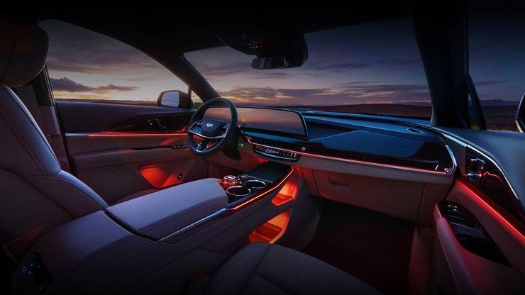 салон Cadillac XT5, Cadillac XT5 2025, новый Cadillac XT5, кроссовер Cadillac, General Motors