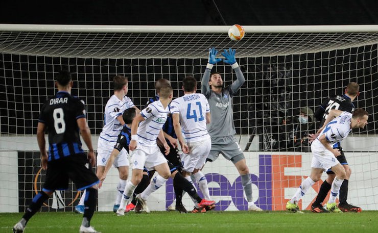 футбол, фк Динамо, ФК Брюгге, Лига Европы, Бельгия