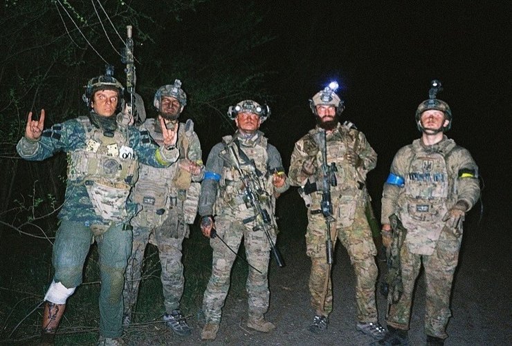 кайфарики, коналл кирни, 78-го полк десантно-штурмовых войск ВСУ