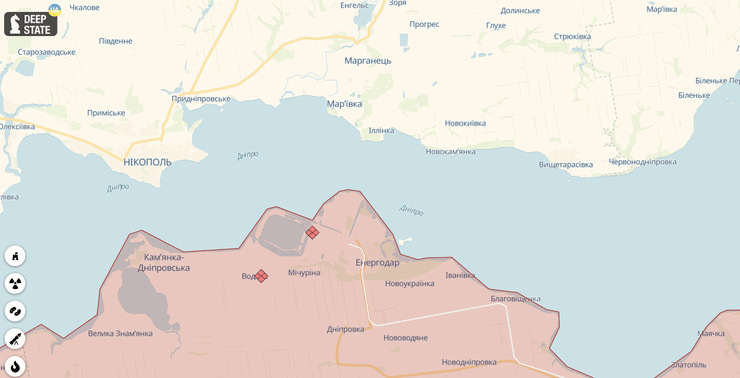 Оккупированный Энергодар