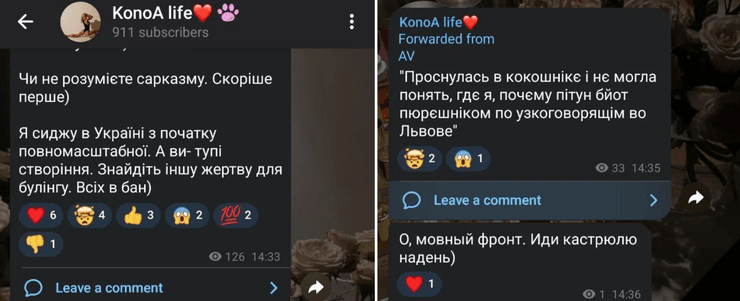 Анастасія конопля російська мова