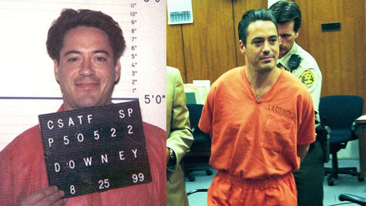 Роберт Дауни-мл, проблемы с законом