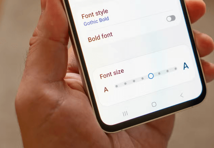 настройки Android