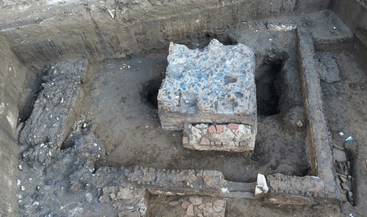 Место захоронения граждан времен Древнего Рима