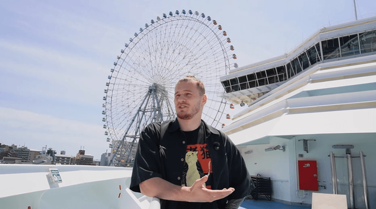 Григорий Мельников в круизе