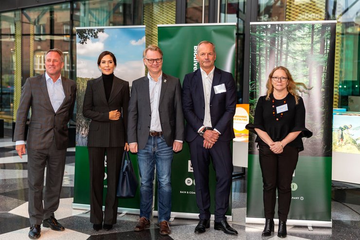 Кронпринцесса Мэри на бизнес-конференции