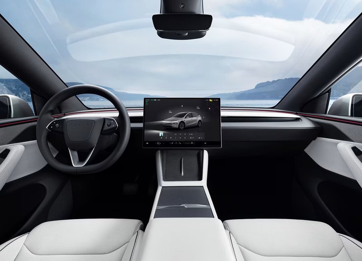 салон Tesla Model Y