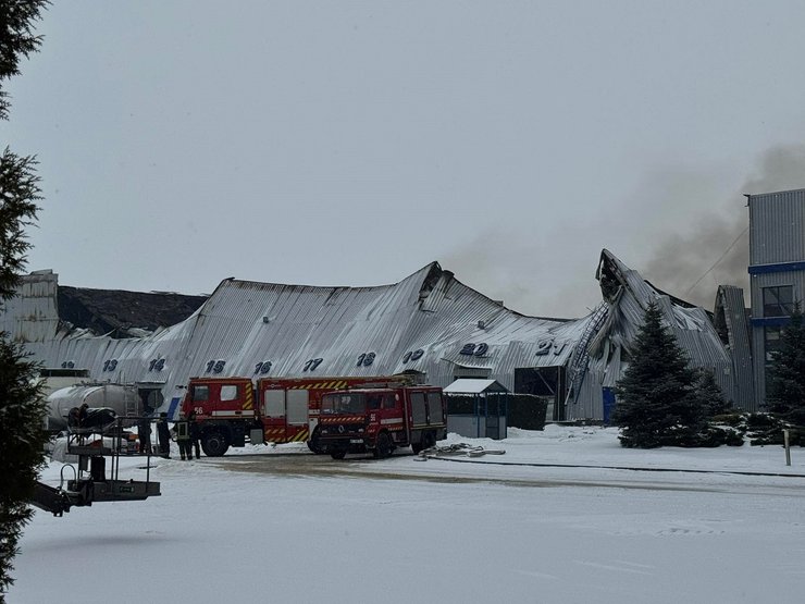 Атака на Roshen – склад в Яготине полностью уничтожен