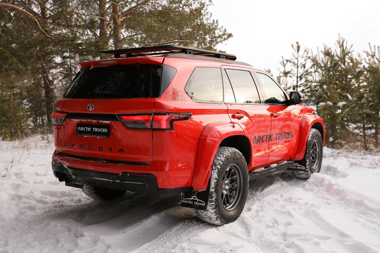 Toyota Sequoia AT37, Toyota Sequoia, Toyota Sequoia 2023, новая Toyota Sequoia, тюнинг Toyota Sequoia