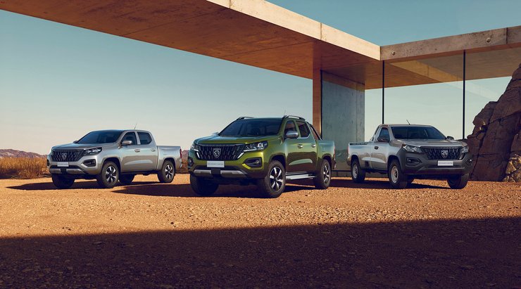 Peugeot Landtrek 2025, новый Peugeot Landtrek, Peugeot Landtrek 2025, пикап Peugeot