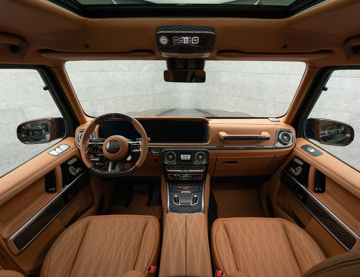салон гелендвагена, Mercedes G-Class Mansory, Mercedes G-Class, тюнинг Гелендвагена, Mansory Gronos, Mercedes-AMG G63