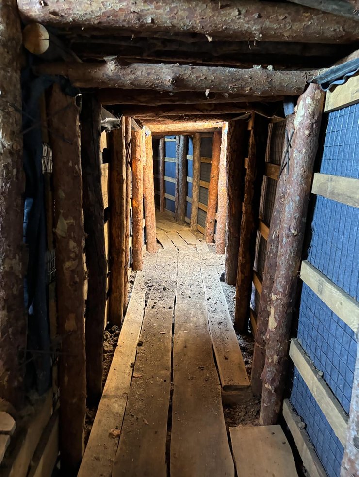 Бои на Донбассе, Селидово, окопы, фото, 28 августа