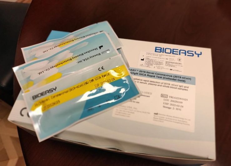 экспресс-тесты, Кличко, Китай