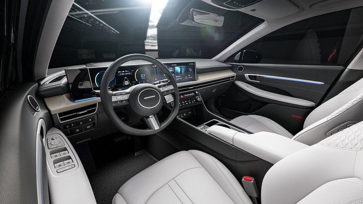 салон хюндай соната 2023, Hyundai Sonata 2023, новый Hyundai Sonata, Hyundai Sonata