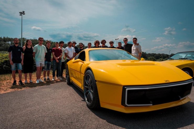 студенти та авто, Hommage 550, Matra Bagheera, французький спорткар