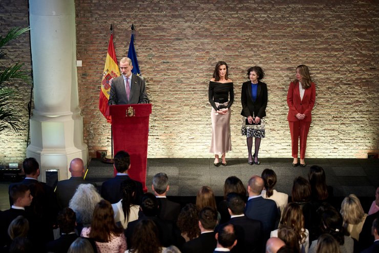 Королева Летиция и король Филипп