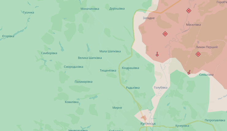 Бои в Харьковской области