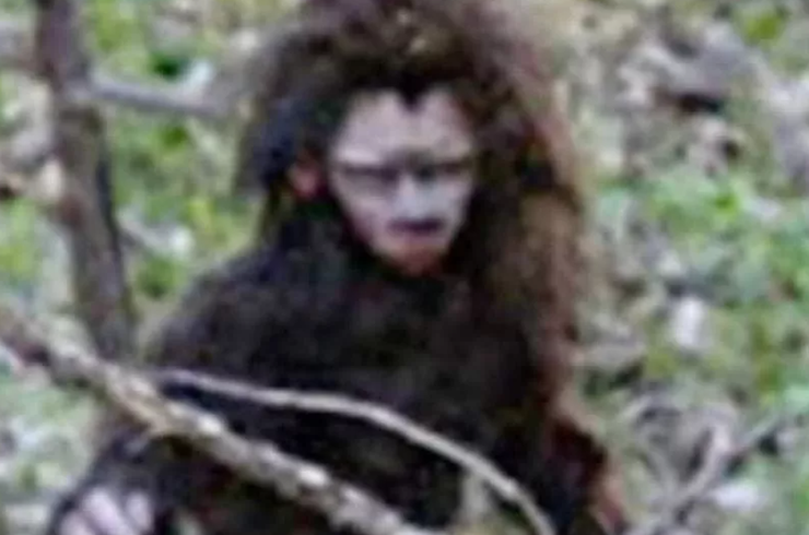 Дитинча снігової людини, зустріч з незвіданим, таємнича істота в лісі, містика, невідомі тварини, курйози, приколи, США