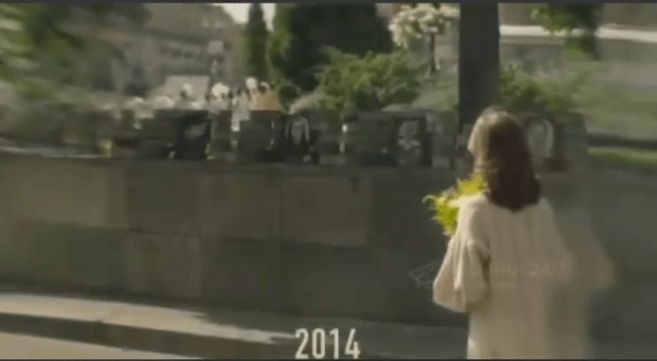 перформанс, 2014 год, девочка