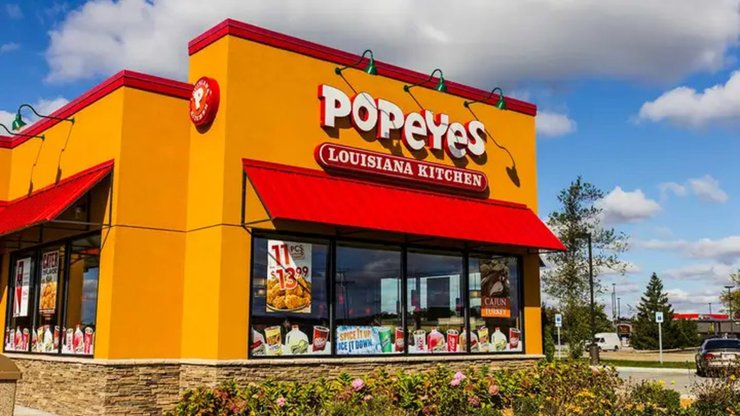 Закусочная, Popeyes, кафе, фастфуд,