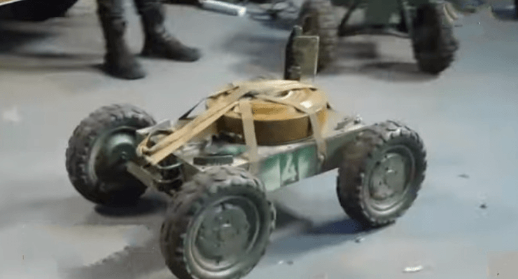 наземный дрон, украинский дрон, гнаток дрон, дрон сирко