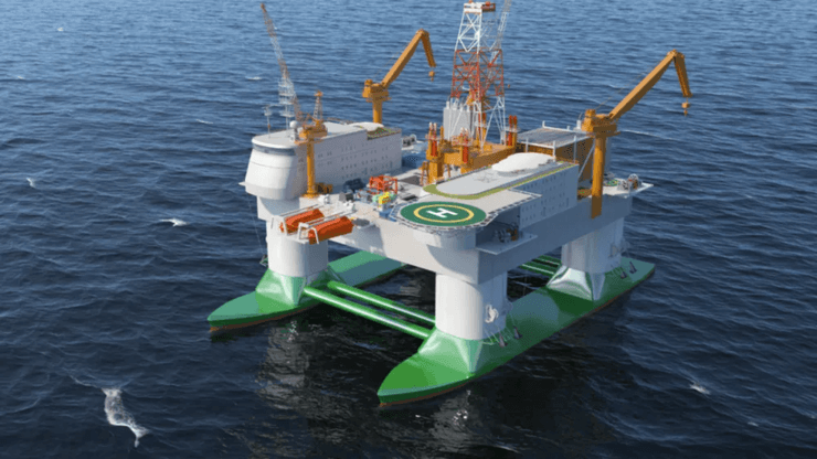 Китай дослідницька морська платформа