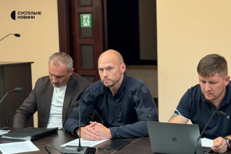 Илья Витюк в зале суда