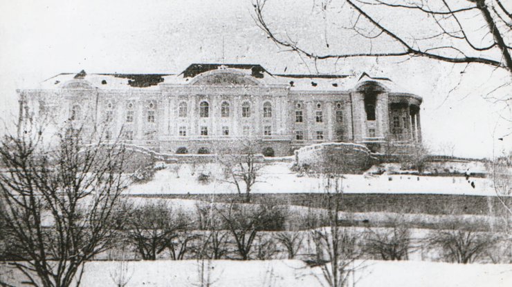 Дворец Амина, Тадж-бек, Хафизулла Амин, Афганистан, ретро фото