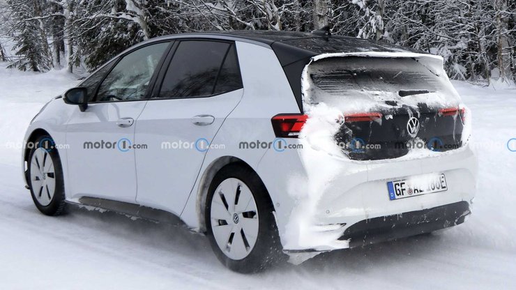 Новый Volkswagen ID.3, Volkswagen ID.3 2023, Volkswagen ID.3, электромобиль Volkswagen ID.3