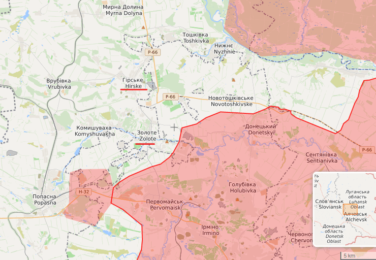 обстрелы луганщины