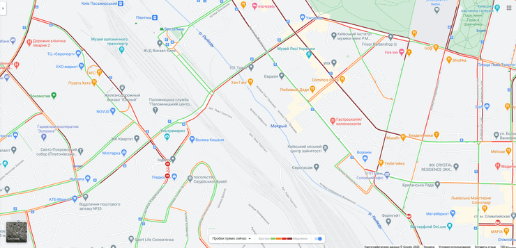 Киев, Транспортный коллапс, Протесты, ФОПы, транспортное движение, пробки