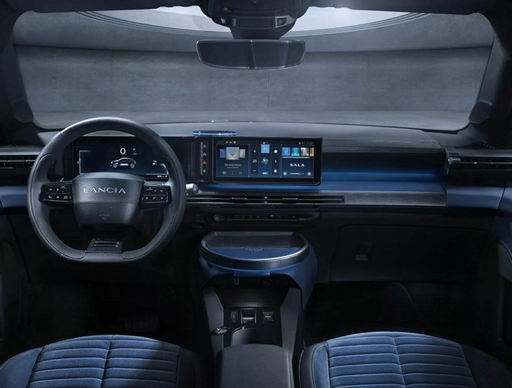 салон Lancia Ypsilon 2024, Lancia Ypsilon, нова Lancia Ypsilon, електромобіль Lancia